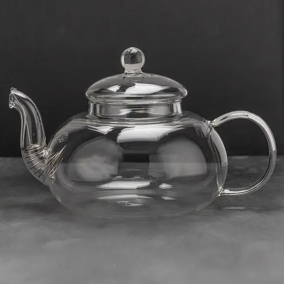 Чайник стеклянный Тюльпан, 1000 мл, Объем мл: 1000 оптом в BestTea, фото , изображение 4