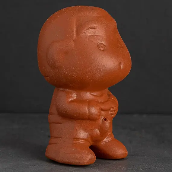 Игрушка глиняная для чайной церемонии Удивленный Мальчик в чайном магазине BestTea, фото , изображение 2