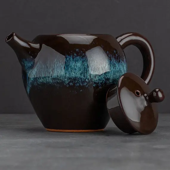 Сервиз чайный Северное сияние на 6 персон / 9 предметов / керамика оптом в BestTea, фото , изображение 4