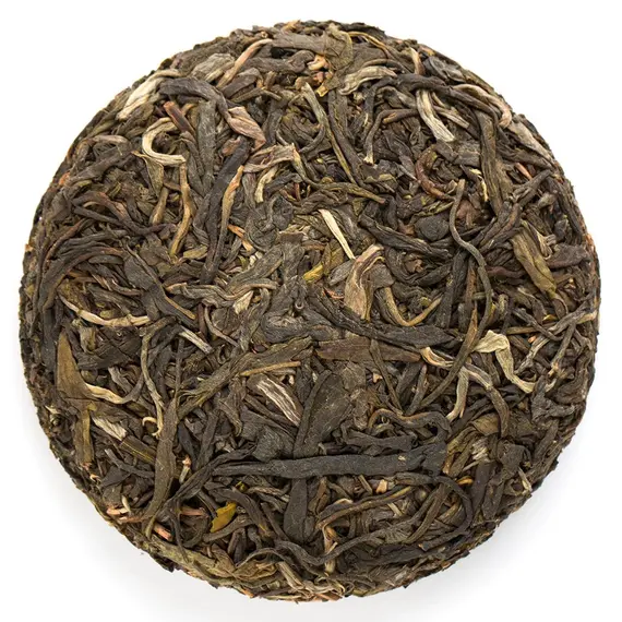 Чай пуэр Альпийская рифма, Шен, блин 100 гр оптом в BestTea, фото , изображение 2