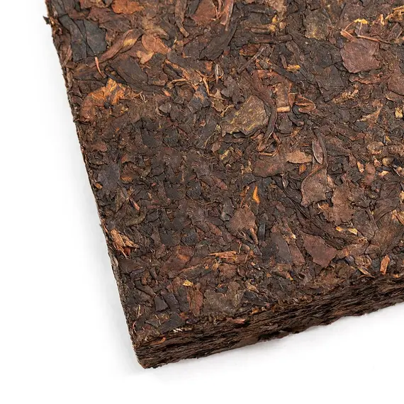 Чай пуэр Шу 7562, плитка 230-250 г в бамбуковом листе в чайном магазине BestTea, фото , изображение 6