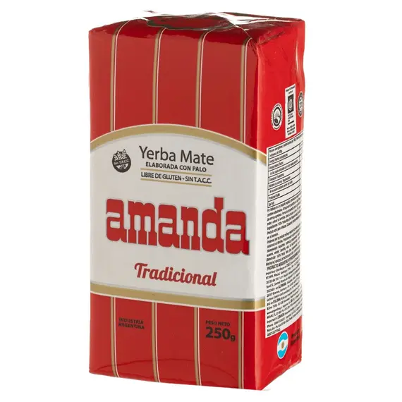 Йерба мате Amanda Tradicional 250 г, Вес г: 250 в чайном магазине BestTea, фото 