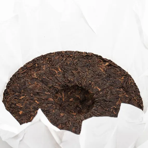 Чай пуэр БаДу Чай Хэ Шу, блин 357 г в чайном магазине BestTea, фото , изображение 2
