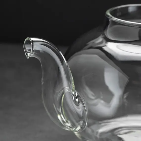 Чайник стеклянный Шафран 1200 мл оптом в BestTea, фото , изображение 7