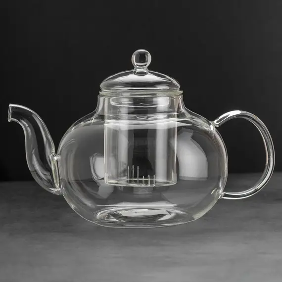 Чайник стеклянный Шафран 1200 мл оптом в BestTea, фото , изображение 3