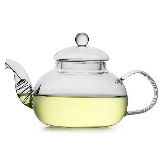 Чайник стеклянный Тюльпан, 800 мл, Объем мл: 800 оптом в BestTea, фото 