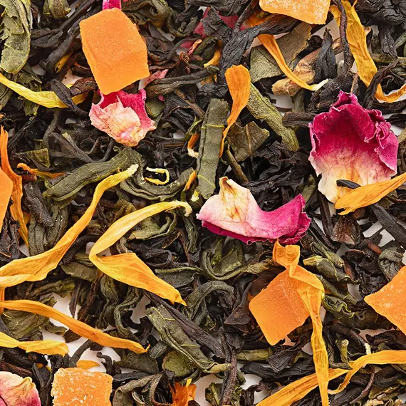 Чай черный-зеленый Сны Клеопатры, ароматизированный оптом в BestTea, фото , изображение 4