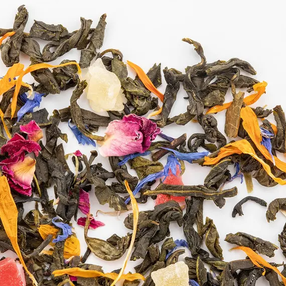 Чай зеленый Мулен Руж, ароматизированный в чайном магазине BestTea, фото , изображение 5