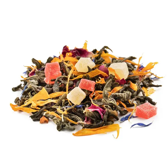 Чай зеленый Мулен Руж, ароматизированный в чайном магазине BestTea, фото , изображение 7