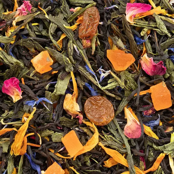 Чай зеленый Мулен Руж, ароматизированный в чайном магазине BestTea, фото , изображение 3