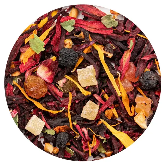 Чай фруктовый Дикий персик, ароматизированный в чайном магазине BestTea, фото 