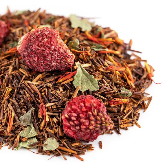 Чай Ройбуш Земляничный в чайном магазине BestTea, фото , изображение 5
