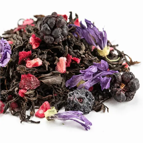 Чай ароматизированный черный Голубика-Ежевика оптом в BestTea, фото , изображение 10