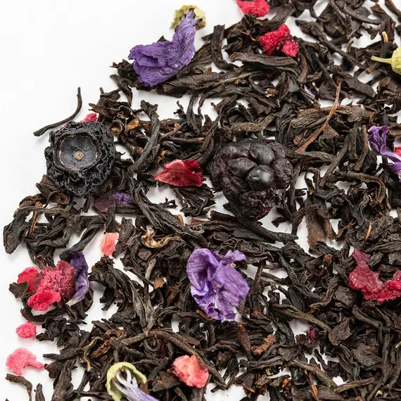 Чай ароматизированный черный Голубика-Ежевика оптом в BestTea, фото , изображение 4