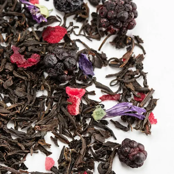 Чай ароматизированный черный Голубика-Ежевика оптом в BestTea, фото , изображение 5