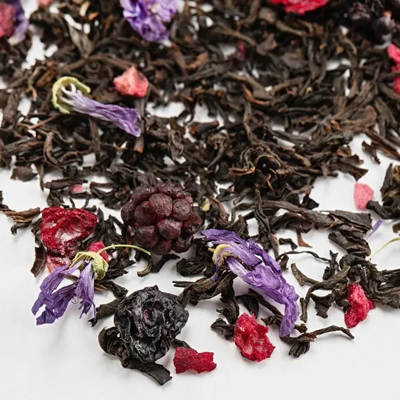Чай ароматизированный черный Голубика-Ежевика оптом в BestTea, фото , изображение 6