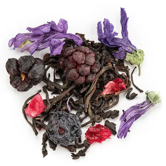 Чай ароматизированный черный Голубика-Ежевика оптом в BestTea, фото , изображение 9