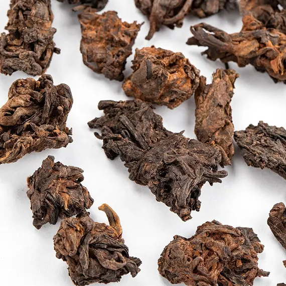 Чай пуэр Комковой дикий, Шу кат. C оптом в BestTea, фото , изображение 4