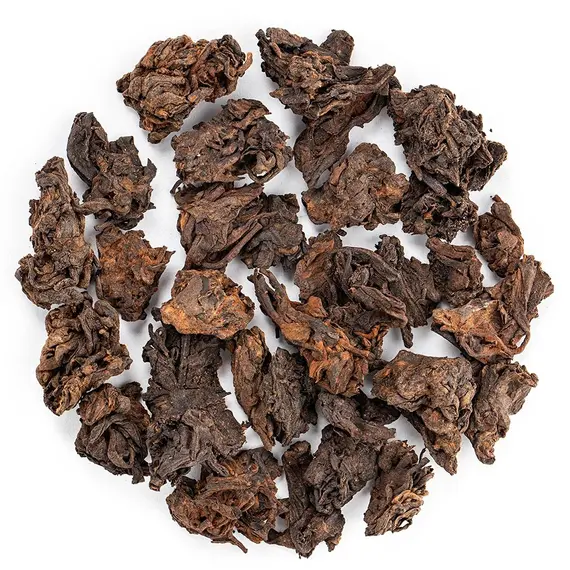Чай пуэр Комковой дикий, Шу кат. C оптом в BestTea, фото 