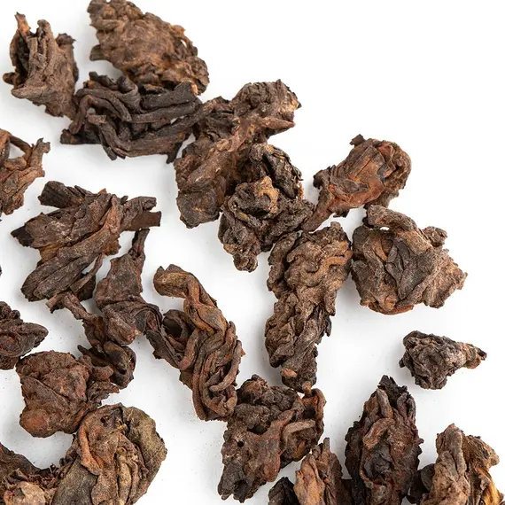 Чай пуэр Комковой Дикий, Шу кат. A оптом в BestTea, фото , изображение 3