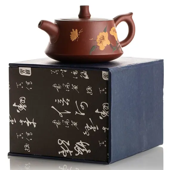 Чайник глиняный На Стыке Династий, 140 мл оптом в BestTea, фото , изображение 5