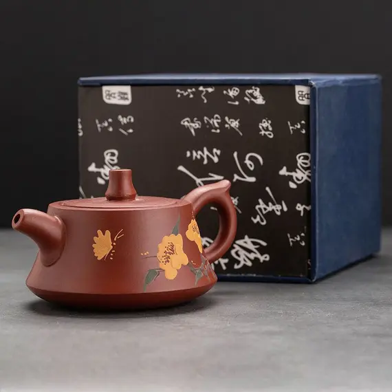 Чайник глиняный На Стыке Династий, 140 мл оптом в BestTea, фото , изображение 6