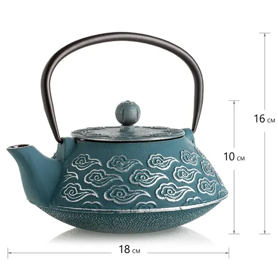 Чайник чугунный Сквозь Облака, 750 мл оптом в BestTea, фото , изображение 2