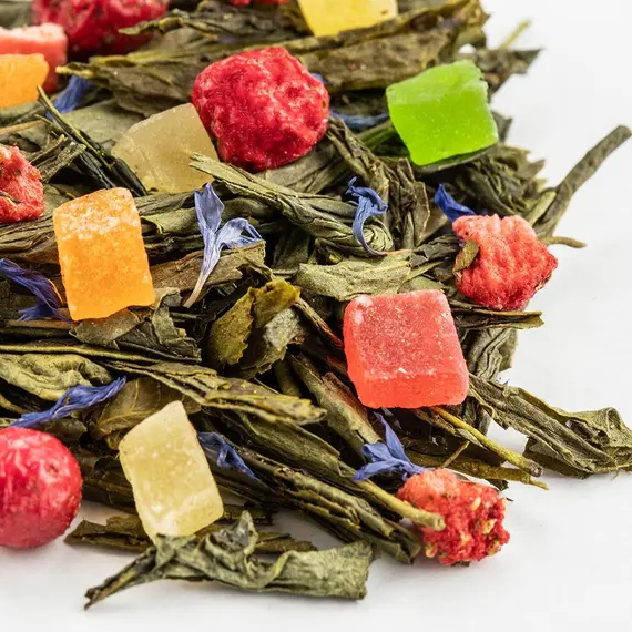 Чай зеленый Мишки Гамми, ароматизированный оптом в BestTea, фото , изображение 3