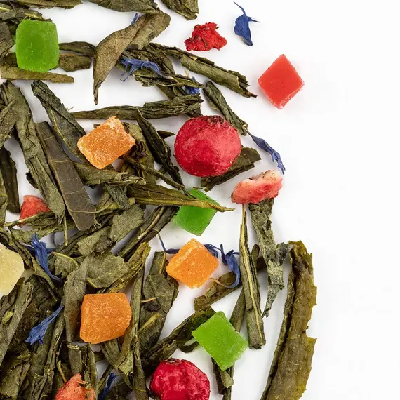 Чай зеленый Мишки Гамми, ароматизированный оптом в BestTea, фото , изображение 2