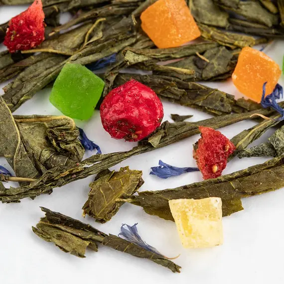 Чай зеленый Мишки Гамми, ароматизированный оптом в BestTea, фото , изображение 7