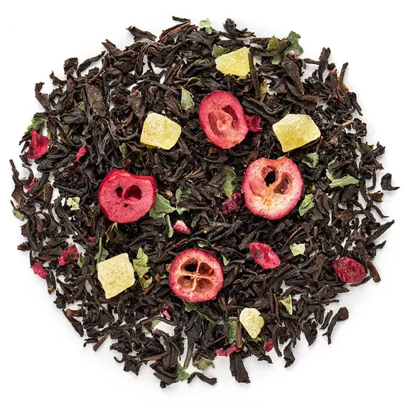 Чай черный Клюква с ванилью в чайном магазине BestTea, фото , изображение 2