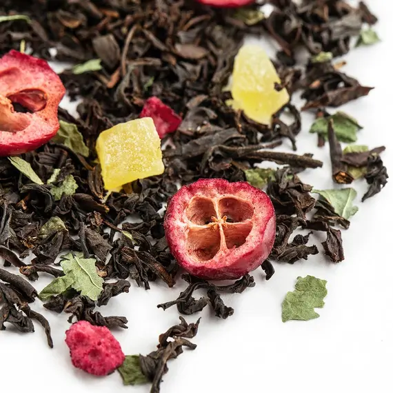 Чай черный Клюква с ванилью в чайном магазине BestTea, фото , изображение 4