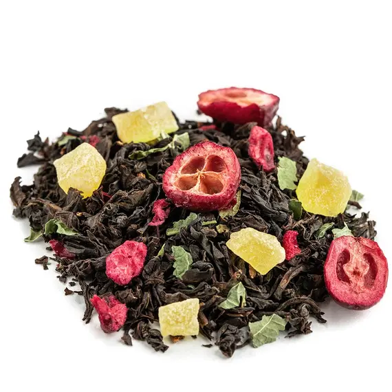 Чай черный Клюква с ванилью в чайном магазине BestTea, фото , изображение 5
