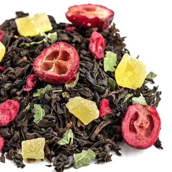 Чай черный Клюква с ванилью в чайном магазине BestTea, фото , изображение 6