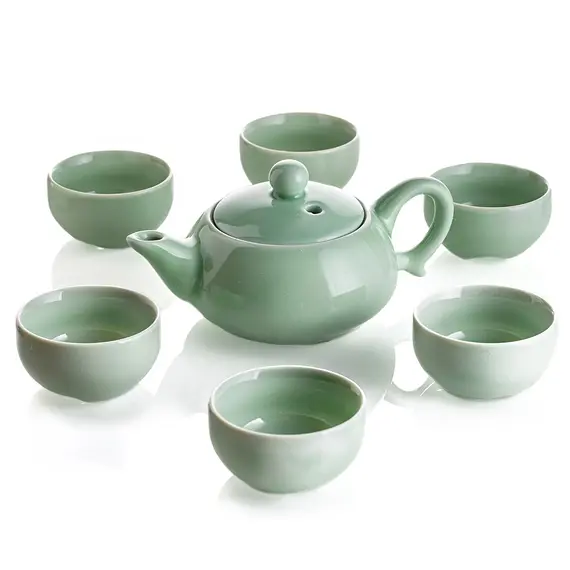 Сервиз чайный Карп 7 предметов: чайник и пиалы оптом в BestTea, фото 