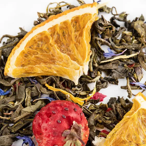 Чай зеленый Искушение, ароматизированный в чайном магазине BestTea, фото , изображение 3