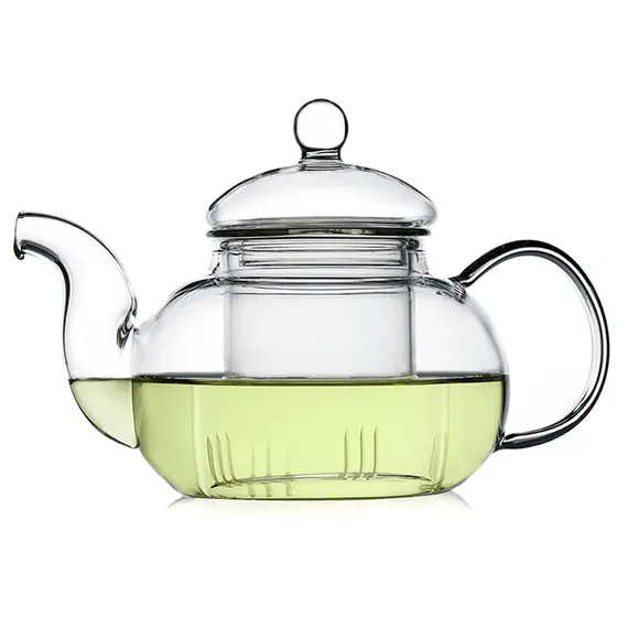 Чайник стеклянный Шафран с колбой 600 мл в чайном магазине BestTea, фото 