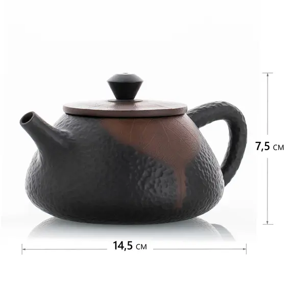 Чайник глиняный Шао Ми, фиолетовая керамика Цзяньшуй, 250 мл оптом в BestTea, фото , изображение 11