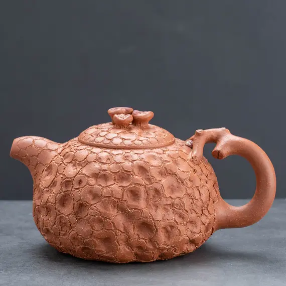 Чайник глиняный Друид, фиолетовая керамика Цзяньшуй, 280 мл оптом в BestTea, фото , изображение 9