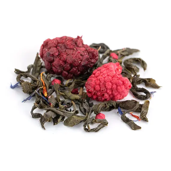 Чай зеленый Ежевика с малиной Премиум оптом в BestTea, фото , изображение 8