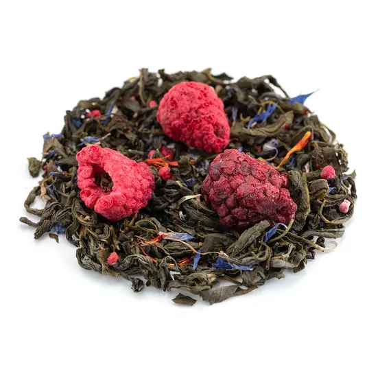 Чай зеленый Ежевика с малиной Премиум оптом в BestTea, фото , изображение 2