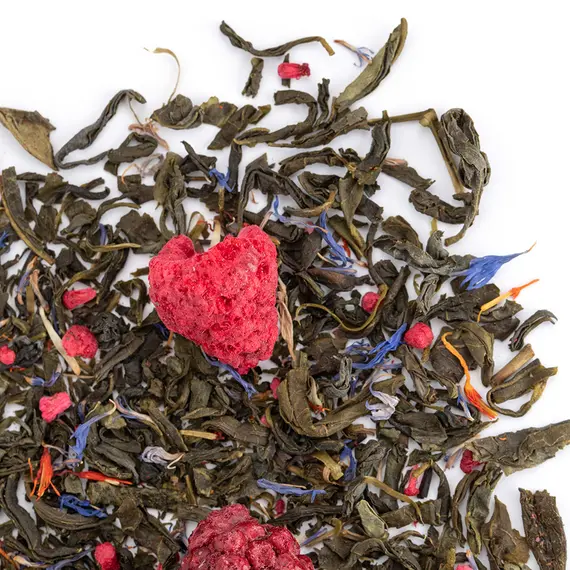 Чай зеленый Ежевика с малиной Премиум оптом в BestTea, фото , изображение 6