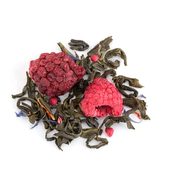 Чай зеленый Ежевика с малиной Премиум оптом в BestTea, фото , изображение 7