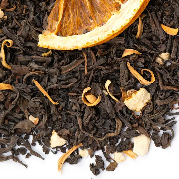 Чай пуэр Красный Апельсин, Шу в чайном магазине BestTea, фото , изображение 6