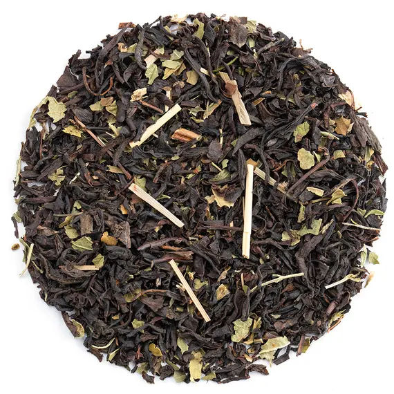 Чай черный с мелиссой и мятой в чайном магазине BestTea, фото , изображение 2