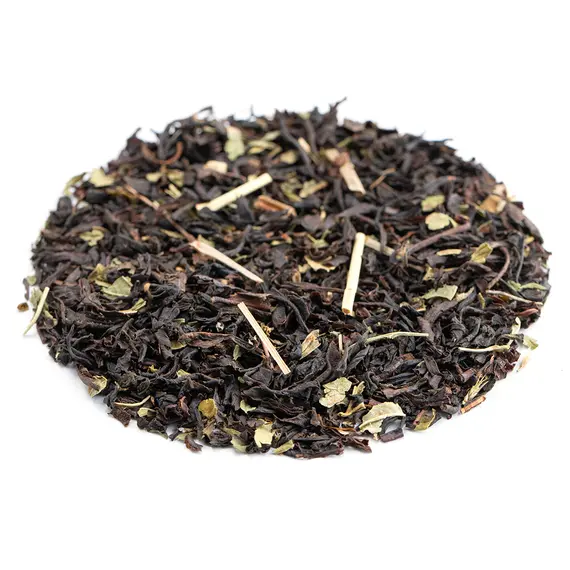 Чай черный с мелиссой и мятой в чайном магазине BestTea, фото , изображение 3
