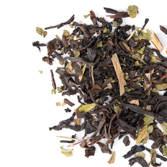 Чай черный с мелиссой и мятой в чайном магазине BestTea, фото , изображение 6
