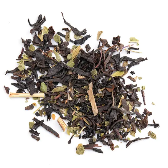 Чай черный с мелиссой и мятой в чайном магазине BestTea, фото , изображение 7