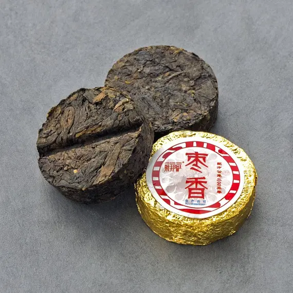 Чай пуэр То Ча Золотой медальон, Шу 6 г в чайном магазине BestTea, фото , изображение 4
