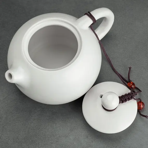 Чайный сервиз керамический белый (без чабани) оптом в BestTea, фото , изображение 3